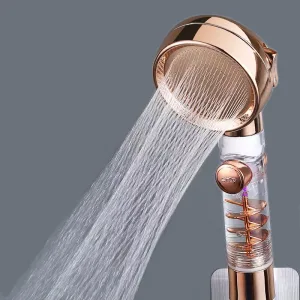 soffione doccia, soffione doccia ad alta pressione, soffione doccia orientabile, soffione doccia con filtraggio dell'acqua, soffione doccia a risparmio idrico