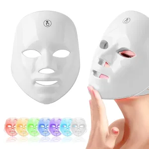 maschera luminosa a led per il viso, maschera facciale a led, maschera luminosa per il viso, maschera di sollevamento del viso, maschera di bellezza, maschera a led, maschera facciale a led per la terapia della luce