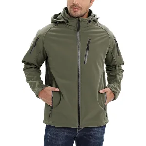 giacca in pile, giacca invernale, giacca tattica, giacca impermeabile, giacca con cappuccio, giacca in pile con cappuccio, giacca antivento