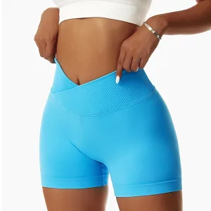 pantaloncini da palestra, pantaloncini a vita alta, pantaloncini sportivi, pantaloncini sportivi da donna, pantaloncini da yoga a vita alta, pantaloncini da yoga senza cuciture, pantaloncini da ciclismo, pantaloncini da allenamento