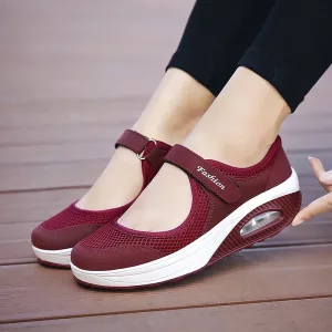 women sandals, platform sandals, summer sandals, summer shoes, mesh sandals, casual sandals