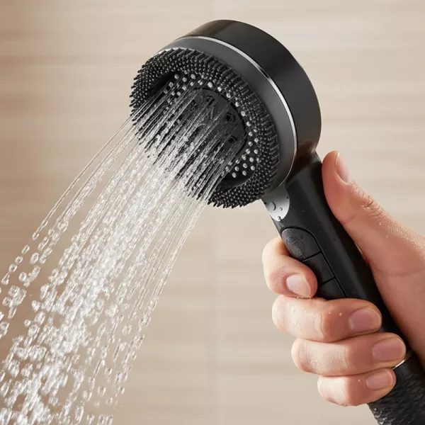 shower head filter, high pressure shower head, shower water softener, high flow shower head