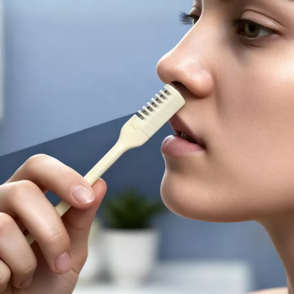 nasal hair remover, nose hair trimmer for men, manual nose hair trimmer, nose hair removal