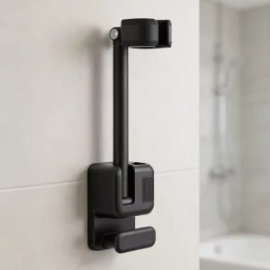 hair dryer holder shelf