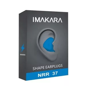 Tappi per le orecchie per ridurre il rumore durante il sonno - Blu