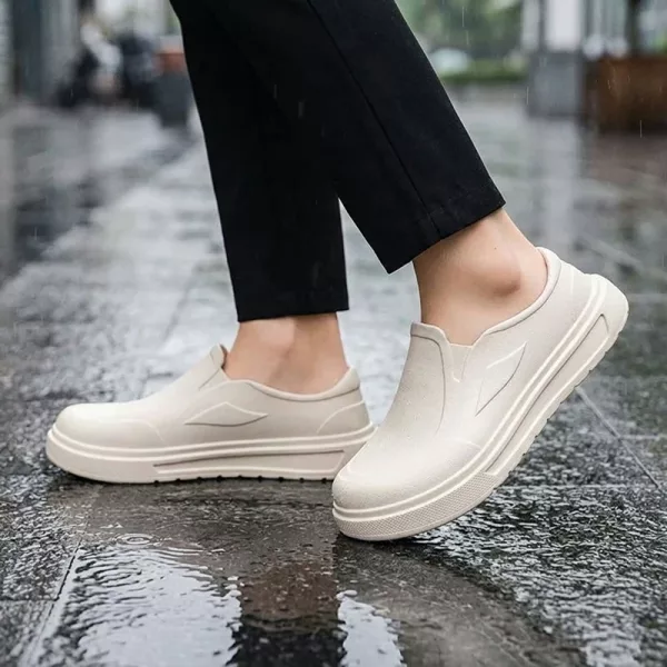 waterproof slip-on shoes